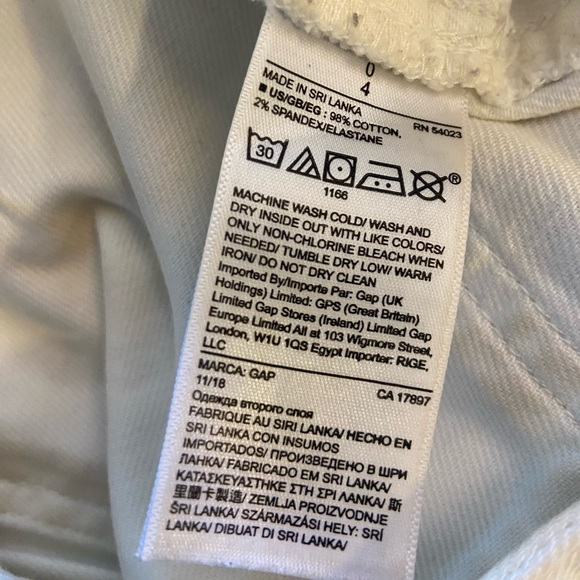 Gap High Rise Crop Pants - Picture 3 of 5